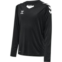 hummel hmlCORE XK Poly Trikot langarm Kinder - black