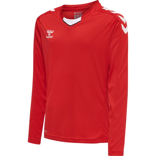 hummel hmlCORE XK Poly Trikot langarm Kinder - true red