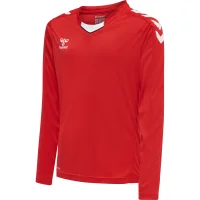 hummel hmlCORE XK Poly Trikot langarm Kinder - true red