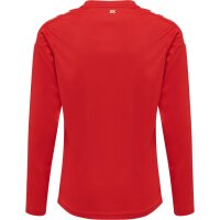 hummel hmlCORE XK Poly Trikot langarm Kinder - true red