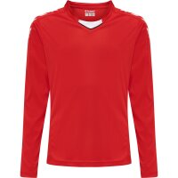 hummel hmlCORE XK Poly Trikot langarm Kinder - true red
