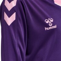 hummel hmlCORE XK Poly Trikot langarm Kinder - acai