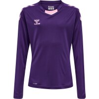 hummel hmlCORE XK Poly Trikot langarm Kinder - acai