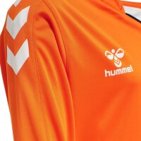 hummel hmlCORE XK Poly Trikot langarm Kinder - orange tiger