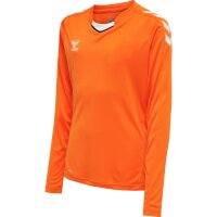 hummel hmlCORE XK Poly Trikot langarm Kinder - orange tiger