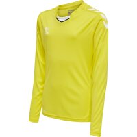 hummel hmlCORE XK Poly Trikot langarm Kinder - blazing yellow