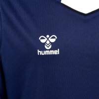 hummel hmlCORE XK Poly Trikot langarm Kinder - marine
