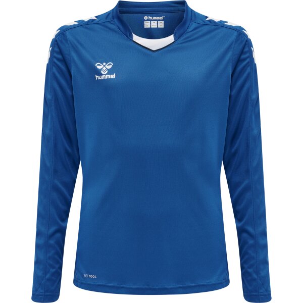 hummel hmlCORE XK Poly Trikot langarm Kinder - true blue