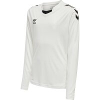 hummel hmlCORE XK Poly Trikot langarm Kinder - white