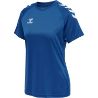 hummel Hmlcore Xk Core Poly Tee S/S Damen - true blue