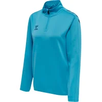 hummel Hmlcore Xk Half Zip Sweat Damen - blue danube