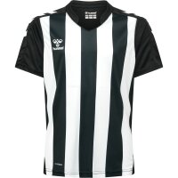 hummel Core XK Striped Trikot Kinder - black/white