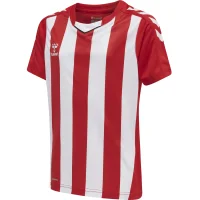 hummel Core XK Striped Trikot Kinder - true red/white