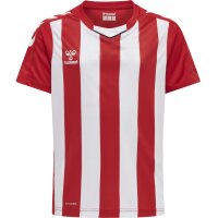 hummel Core XK Striped Trikot Kinder - true red/white