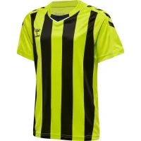 hummel Core XK Striped Trikot Kinder - lime popsicle/black