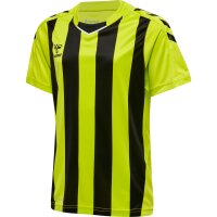 hummel Core XK Striped Trikot Kinder - lime popsicle/black