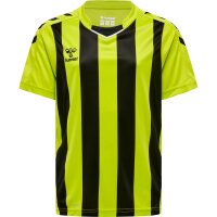 hummel Core XK Striped Trikot Kinder - lime popsicle/black