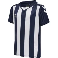 hummel Core XK Striped Trikot Kinder - marine/white