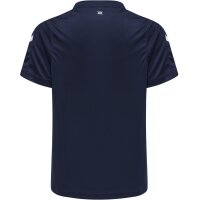 hummel Core XK Striped Trikot Kinder - marine/white
