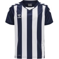 hummel Core XK Striped Trikot Kinder - marine/white