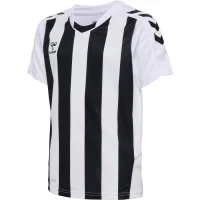 hummel Core XK Striped Trikot Kinder - white/black