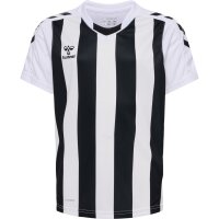 hummel Core XK Striped Trikot Kinder - white/black