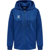 hummel Hmlcore Xk Poly Zip Hood Sweat Woma Damen - true blue