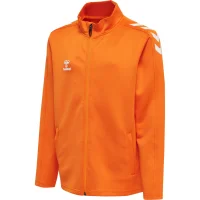 hummel Hmlcore Xk Poly Zip Sweat Kinder - orange tiger