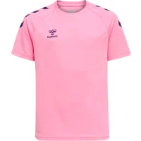 hummel Hmlcore Xk Core Poly Tee S/S Kinder - cotton candy
