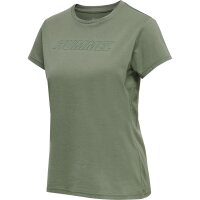 hummel Hmlte Cali Cotton T-Shirt Damen - lily pad