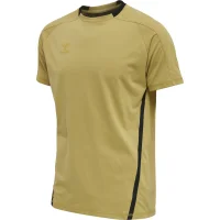 hummel hmlCIMA XK T-Shirt Kurzarm Unisex - antique gold