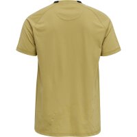 hummel hmlCIMA XK T-Shirt Kurzarm Unisex - antique gold