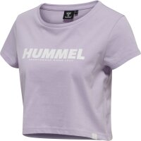 hummel Hmllegacy Cropped T-Shirt - Damen - pastel lilac