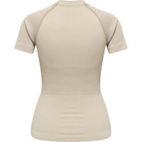 hummel Hmlclea Seamless Tight T-Shirt Damen - chateau gray