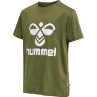 hummel Hmltres T-Shirt S/S - Kinder - capulet olive