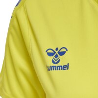 hummel hmlCore XK Poly Trikot kurzarm Damen - blazing yellow/true blue
