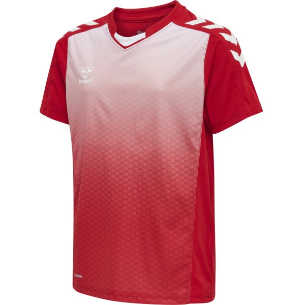 hummel hmlCORE XK Sublima Trikot Kurzarm Kinder - true red
