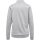 hummel Move Grid Cotton Zip Trainingsjacke Damen - grey melange
