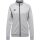 hummel Move Grid Cotton Zip Trainingsjacke Damen - grey melange