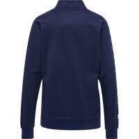 hummel Move Grid Cotton Zip Trainingsjacke Damen - marine