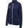 hummel Move Grid Cotton Zip Trainingsjacke Damen - marine