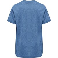 hummel Hmlmistral T-Shirt S/S Kinder - vallarta blue