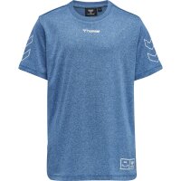 hummel Hmlmistral T-Shirt S/S Kinder - vallarta blue