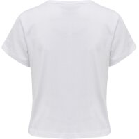 hummel Hmlic Texas Cropped T-Shirt - Damen - white/true blue