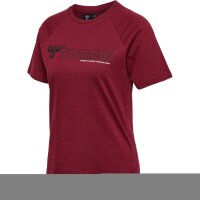 hummel Hmlnoni 2.0 T-Shirt Damen - cabernet