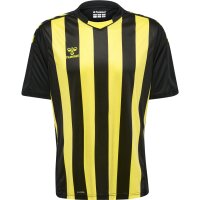 hummel Core XK Striped Trikot kurzarm Herren - black/blazing yellow