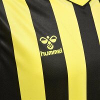 hummel Core XK Striped Trikot kurzarm Herren - black/blazing yellow