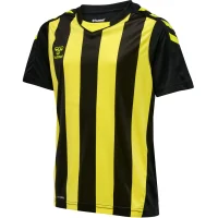 hummel Core XK Striped Trikot Kinder - black/blazing yellow