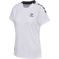 hummel Hmlongrid Poly Trikot S/S Wo Damen - white/forged...