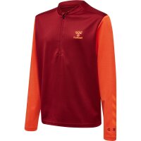 hummel Hmlongrid 1/2 Zip Poly Sweat Kinder -...